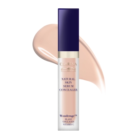Claresa - Natural Skin Serum Concealer - Korektor- sérum s přirozeným finišem - 1P Peach - 7 ml