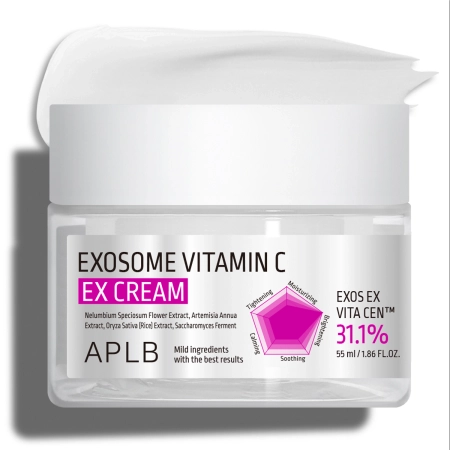 APLB - Exosome Vitamin C EX Cream - Krém na obličej s vitamínem C a exosomy - 55 ml