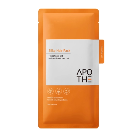APOTHE Silky Hair Pack - intenzivní hydratační maska pro suché a poškozené vlasy - 35 ml