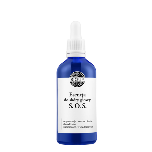 Bioup - S.O.S. Head Skin Essence - Regenerace a posílení pro oslabené a padající vlasy - 100 ml