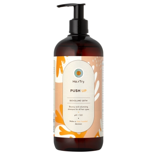 HairTry - Push Up - Šampon pro pružnost a objemu - 500 ml