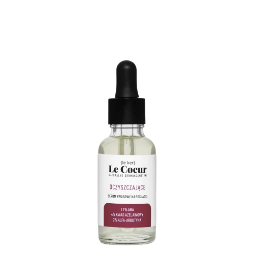 Le Coeur - Čistící kyselinové sérum na hýždě - 30 ml