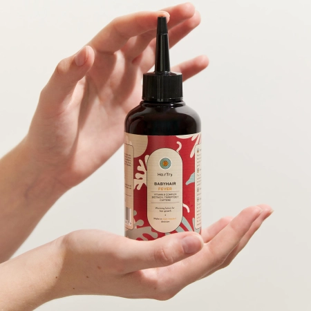 HairTry - Babyhair Fever - Rozehřívací tonikum pro růst vlasů - 200 ml
