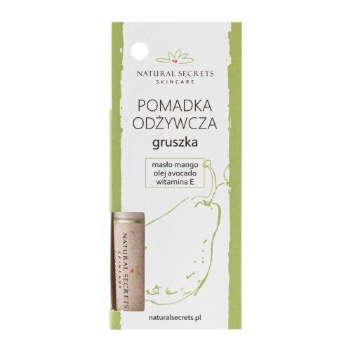 Natural Secrets - Balzám na rty - Hruška - 3,5 g