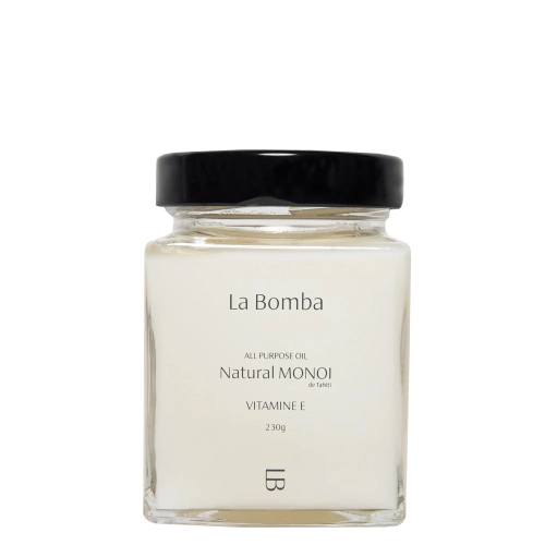 La Bomba - Natural Monoi Vitamine E - Olej na tělo a vlasy s vitaminem E - Natural Monoi - 230 g