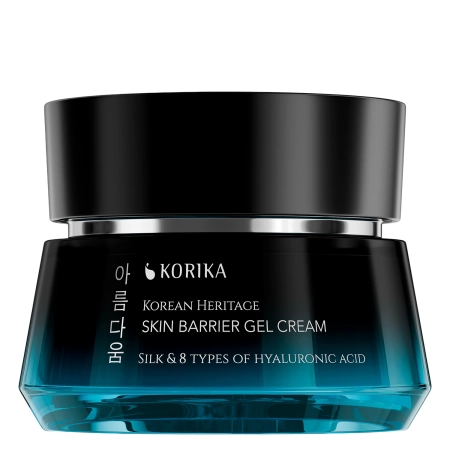 KORIKA - Korean Heritage Silk & 8 Types of Hyaluronic Acid Skin Barrier Gel Cream - Hydratační gel-krém na obličej - 50 ml