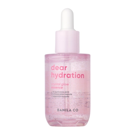 Banila Co - Dear Hydration Crystal Glow Essence - Hydratační esence s kyselinou hyaluronovou - 50 ml