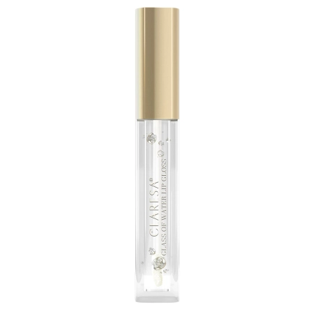 Claresa - Glass Of Water Lip Gloss - Lesk na rty s efektem skla - Crystal Water - 01 - 2 g