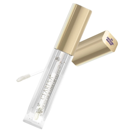 Claresa - Glass Of Water Lip Gloss - Lesk na rty s efektem skla - Crystal Water - 01 - 2 g