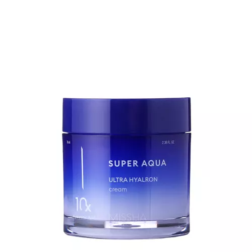 Missha - Super Aqua - Ultra Hyalron Cream - Hydratační pleťový krém - 70 ml