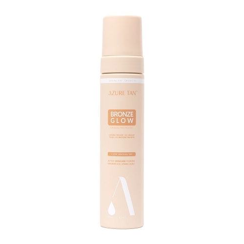 Azure Tan - Bronze Glow Self Tan Mousse - Bezbarvá samoopalovací pěna na tělo - Light to Medium - 200 ml