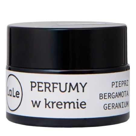 La-Le - Přírodní parfémovaný krém - Pepř, bergamot a geranium - 15 ml
