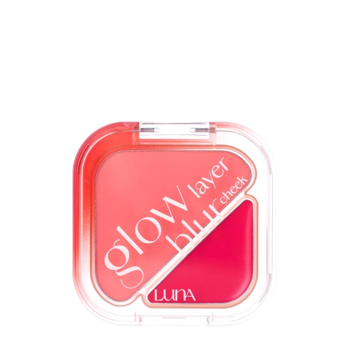 LUNA - Glow Layer Blur Cheek - Duo tvářenka - 08 Strawberry Jelly - 8,5 g