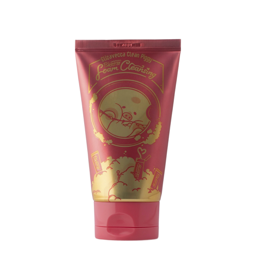 Elizavecca - Clean Piggy Pink Energy Foam Cleansing - Čisticí pěna na obličej - 120 ml