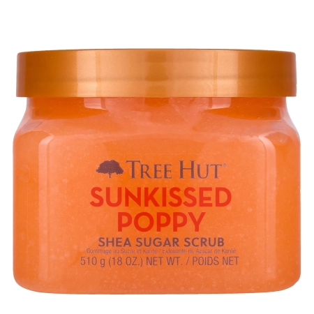 Tree Hut - Shea Sugar Scrub Sunkissed Poppy - Cukrový tělový peeling - 510 g