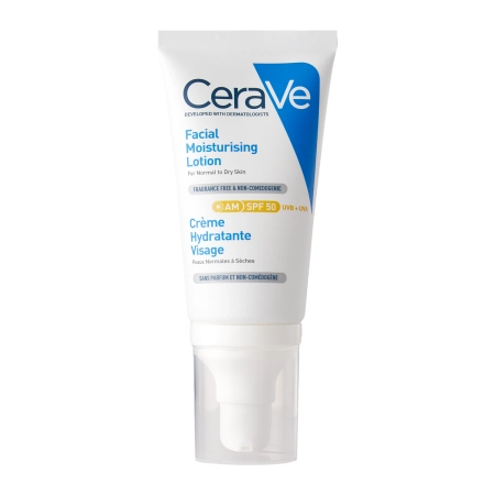 CeraVe - Hydratační pleťový krém s SPF 50 - 52 ml