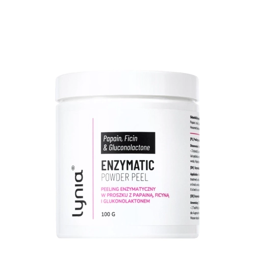 Lynia - Enzymatický peeling v prášku s papainem a ficinem a glukonolaktonem - 100 g