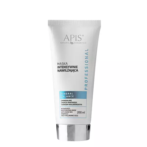 Apis - Professional - Mineral Balance - Intensively Moisturizing Mask - Hydratační maska s kyselinou hyaluronovou a minerály z Mrtvého moře - 200 ml