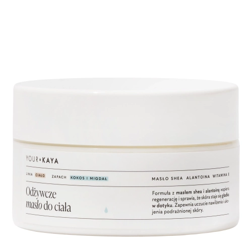 Your Kaya - Vyživující tělové máslo s vůní kokosu a mandlí - 200 ml