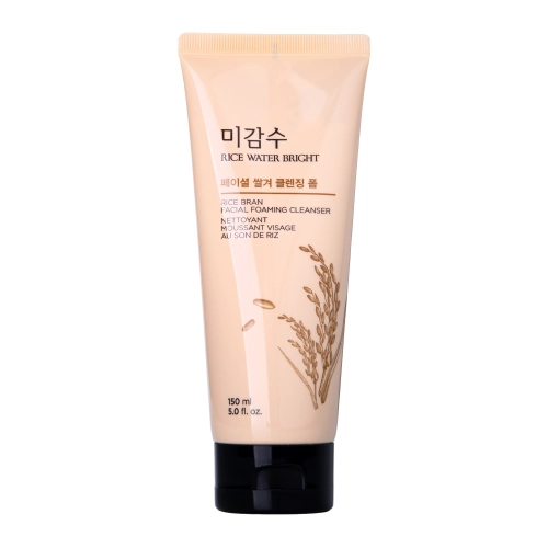 The Face Shop - Rice Water Bright Rice Bran Foaming Cleanser - Čistící pěna na obličej - 150 ml