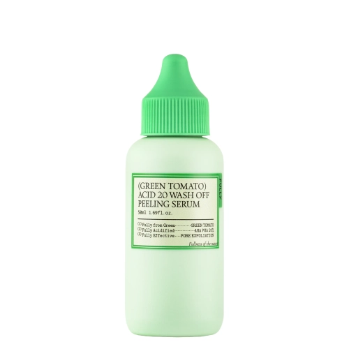 FULLY - Green Tomato Acid 20 Wash Off Peeling Serum - Peeling na obličej - 50 ml