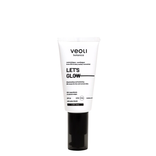 Veoli Botanica - Let's Glow - Rozjasňující - Hydratační lehký BB krém - 1,5N Ivory - 30 ml