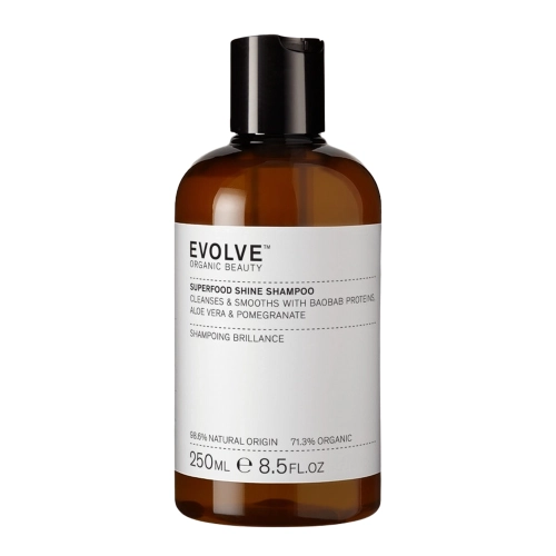 Evolve Organic Beauty - Superfood Shine Shampoo - Přírodní šampon pro lesk vlasů - 250 ml