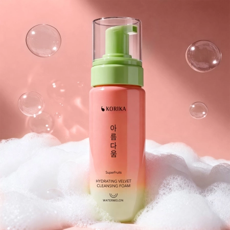 KORIKA - SuperFruits Hydrating Velvet Cleansing Foam - Hydratační pěna na čištění obličeje - 150 ml
