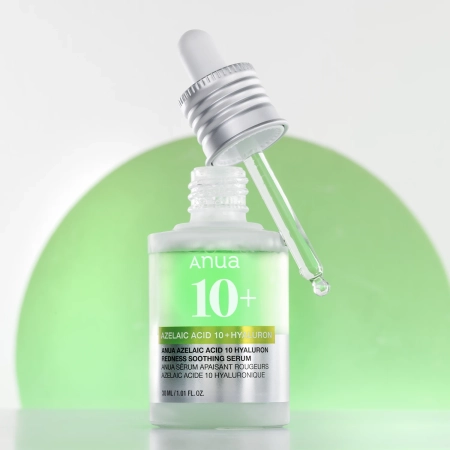Anua - Azelaic Acid 10 Hyaluron Redness Soothing Serum - Sérum s kyselinou azelaovou a kyselinou hyaluronovou - 30ml