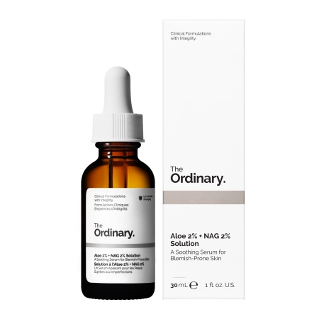 The Ordinary - Aloe 2% + NAG 2% Solution - Aloe vera sérum na obličej - 30 ml