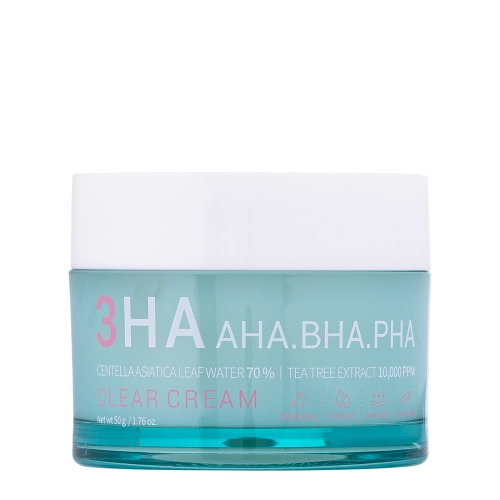 Esfolio - 3HA Clear Cream - Pleťový krém s kyselinami - 50 ml