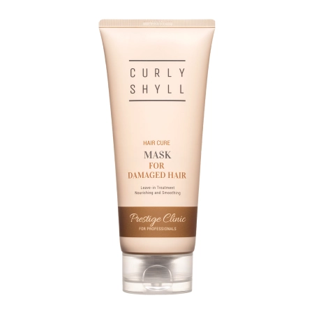 Curly Shyll - Hair Cure Mask - Termoochranná maska bez oplachování - 200 ml