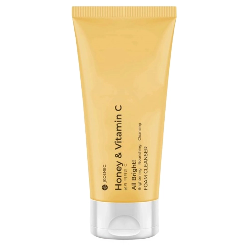 Jkosmec - All Bright Cleansing Foam Honey & Vitamin C - Rozjasňující čisticí pěna na obličej - 180 ml