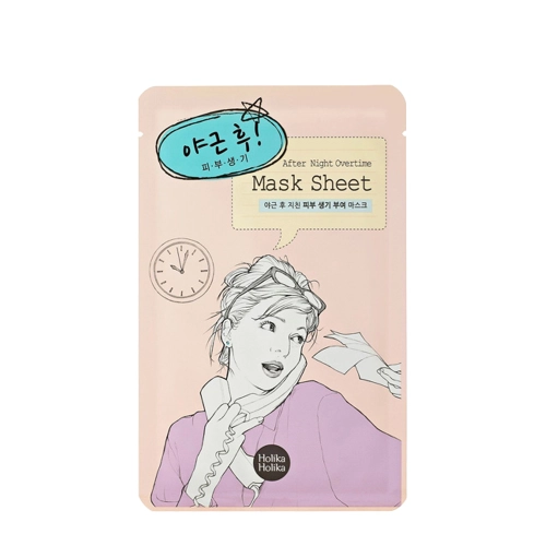 Holika Holika - After Mask Sheet - After Working Overtime - Relaxační a hydratační látýnková maska v plátýnku - 30 g