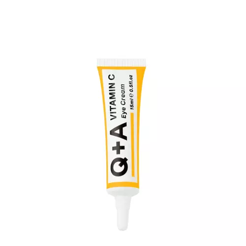 Q+A - Vitamin C Eye Cream - Rozjasňující oční krém s vitamínem C - 15 ml