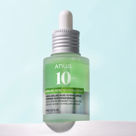 Anua - Azelaic Acid 10 Hyaluron Redness Soothing Serum - Sérum s kyselinou azelaovou a kyselinou hyaluronovou - 30ml