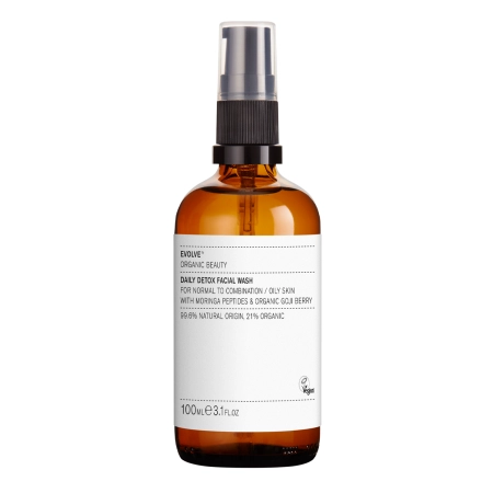 Evolve Organic Beauty - Daily Detox Facial Wash - Jemný mycí gel na obličej - 100 ml