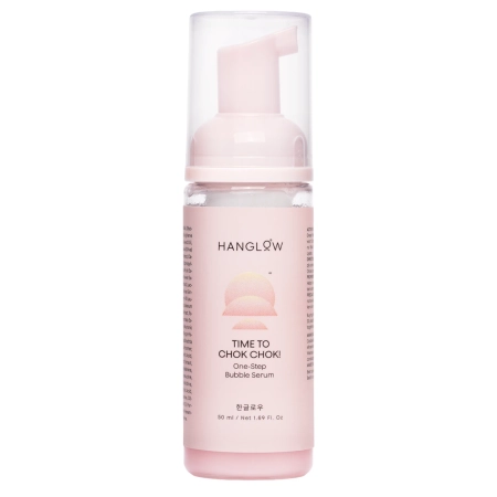 HanGlow - Time to Chok Chok! - One-Step Bubble Serum - Hydratační pěnové sérum s antioxidanty a postbiotiky - 50 ml