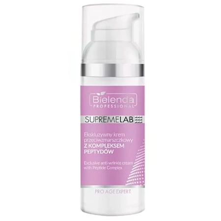 Bielenda Professional - Supremelab - Pro Age Expert - Exclusive Anti-Wrinkle Cream with Peptide Complex - Krém proti vráskám s komplexem peptidů -  50 ml