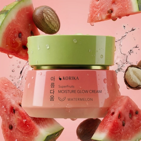 KORIKA - Superfruits Moisture Glow Cream - Hydratační a rozjasňující krém na obličej - 50 ml