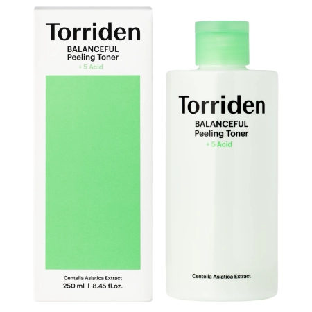 Torriden - Balanceful Peeling Toner - Exfoliační tonikum na obličej - 250 ml