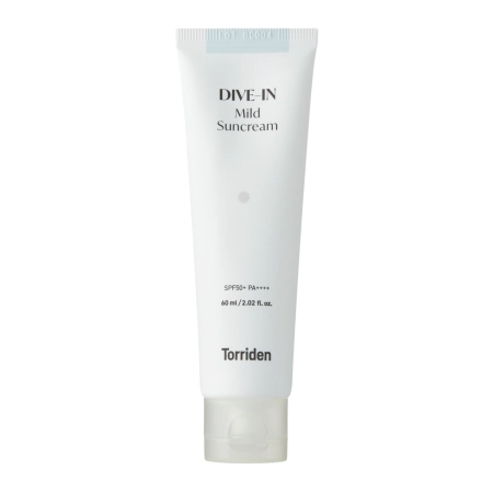 Torriden - Dive-In - Mild Sunscreen SPF50+ PA++++ - Hydratační SPF krém - 60 ml