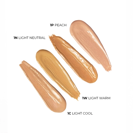 Claresa - Natural Skin Serum Concealer - Korektor- sérum s přirozeným finišem - 1P Peach - 7 ml