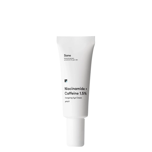 Sane - Niacinamide + Caffeine 1.5% Energizing Eye Cream - Oční krém proti tmavým kruhům a otokům s kofeinem - 20 ml