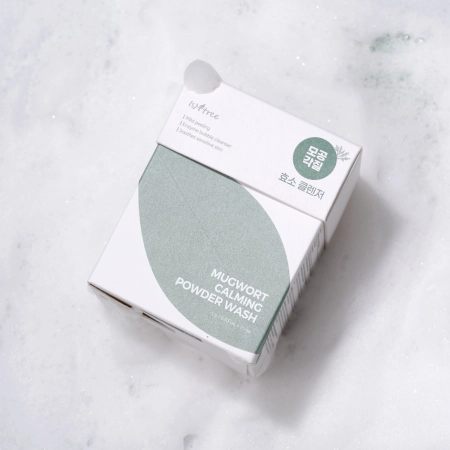Isntree - Spot Saver - Mugwort Calming Powder Wash - Pudr na mytí obličeje - 25 x 1 g