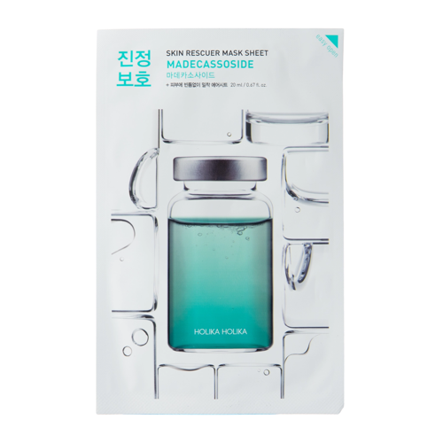 Holika Holika - Skin Rescuer Mask Sheet - Madecassoside - Zklidňující plátýnková maska - 20 ml