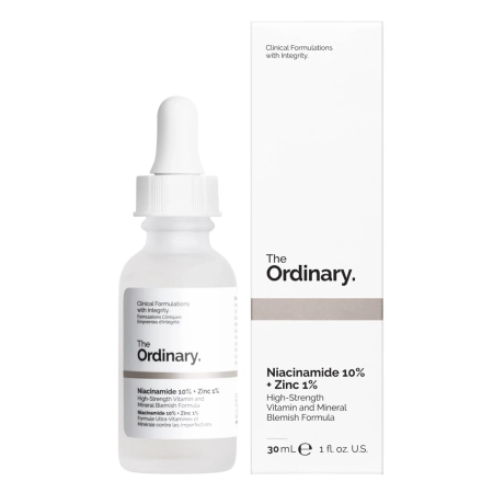The Ordinary - Niacinamide 10% + Zinc 1%  - Sérum s 10% vitamínem B3 a 1% zinkem - 30 ml