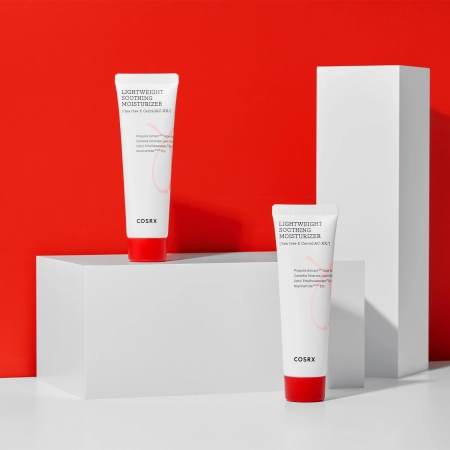 COSRX - AC Collection Lightweight Soothing Moisturizer - Lehký hydratační krém pro pleť náchylnou k akné - 80 ml