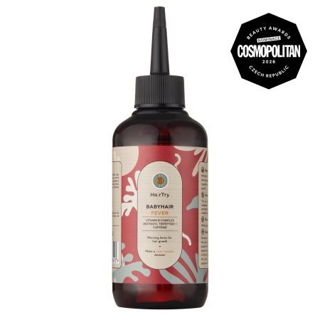 HairTry - Babyhair Fever - Rozehřívací tonikum pro růst vlasů - 200 ml