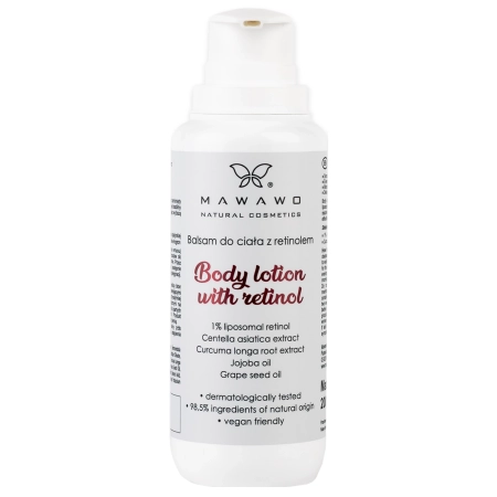Mawawo - Body Lotion with Retinol - Tělový balzám s retinolem - 200 ml